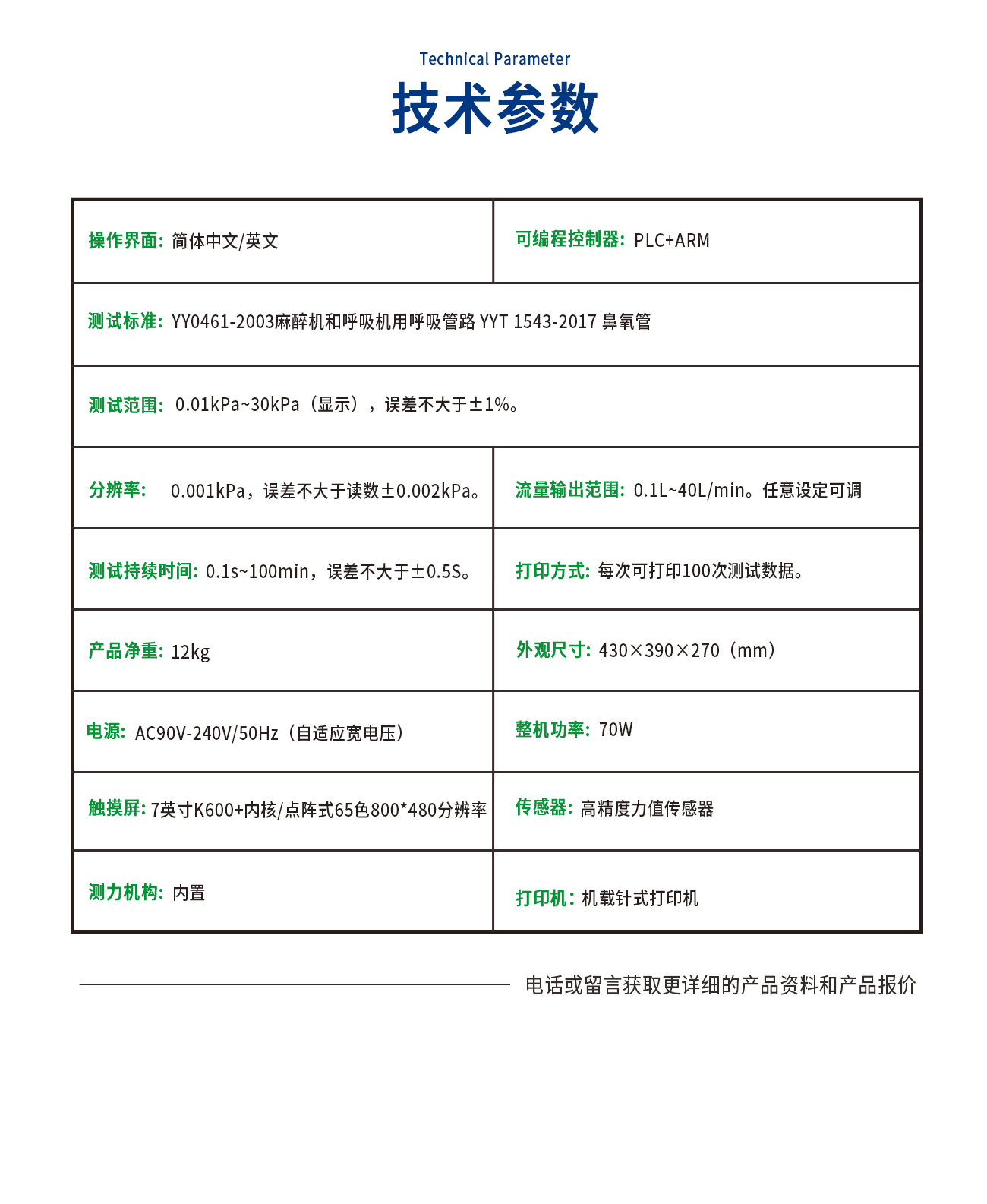 導管氣流阻力測試儀